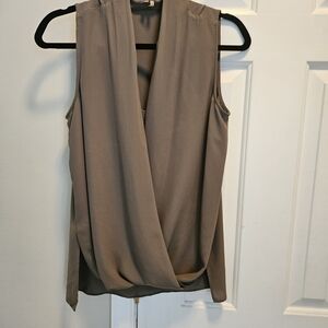 Vince Camuto Sleeveless Drape Blouse